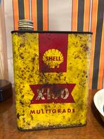 Vintage/ industrieel Shell blik, Verzamelen, Blikken, Ophalen of Verzenden, Gebruikt