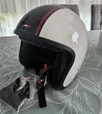 Nieuw brommerhelm S / XS scooterhelm Crem Wit Zwart small, Ophalen of Verzenden, Nieuw, Extra small of kleiner