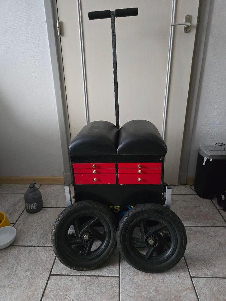 Viskoffer JVS, Watersport en Boten, Hengelsport | Algemeen, Gebruikt, Koffer of Tas, Ophalen