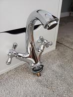 Wastafelmengkraan Airforce klassiek chroom NIEUW, Ophalen of Verzenden, Nieuw, Chroom, Kraan