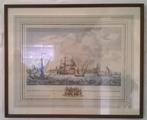 4 st Reproductie etsen/gravures  Havengezichten Middeleeuwen, Antiek en Kunst, Kunst | Etsen en Gravures, Ophalen