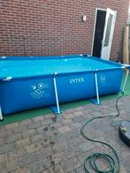 Zwembad compleet met pomp en verwarming, Ophalen, Gebruikt, 200 tot 400 cm, Rechthoekig