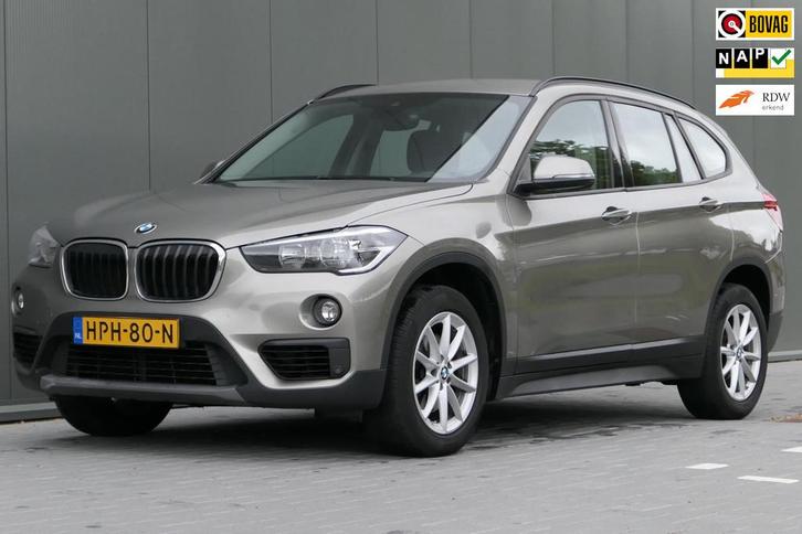 BMW X1 SDrive18i High Executive Leder Navi PDC, Auto's, BMW, Bedrijf, Te koop, X1, ABS, Airbags, Airconditioning, Alarm, Boordcomputer