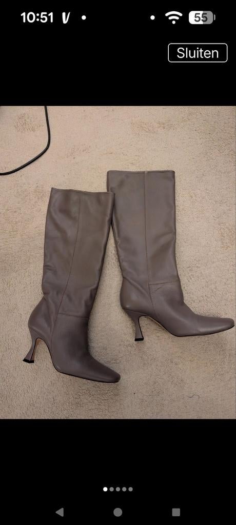 Laarzen toral, Kleding | Dames, Schoenen, Ophalen of Verzenden, Zo goed als nieuw, Zwart, Hoge laarzen