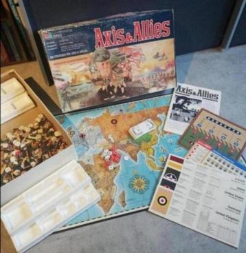 Axis & Allies, bordspel met thema 2e wereldoorlog  beschikbaar voor biedingen
