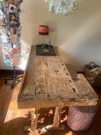 Oude Houten Werkbank - Karaktervol!, Ophalen, Gebruikt, 50 tot 100 cm, Grenenhout