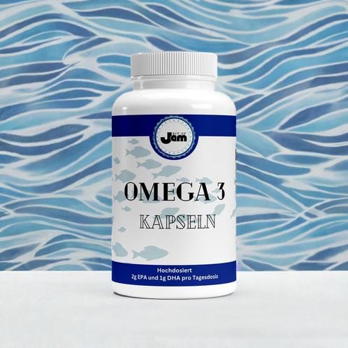 Omega-3 Capsules – 120 Capsules, Sport en Fitness, Gezondheidsproducten en Wellness, Nieuw, Overige typen, Verzenden