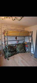 Gratis: Stevige eenpersoons hoogslaper, Ophalen, Gebruikt, Eenpersoons, 160 tot 180 cm