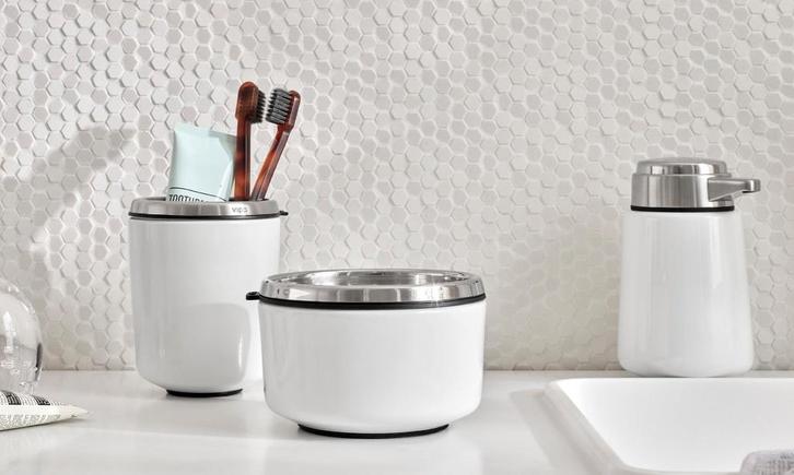 Vipp10 badkamer containertje/ opberg bakje Deens design, Huis en Inrichting, Keuken | Keukenbenodigdheden, Nieuw, Ophalen of Verzenden