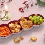 Tupperware Allegra Tapasschaal Bordeauxrood Nieuw, Ophalen of Verzenden, Nieuw, Rood, Schaal