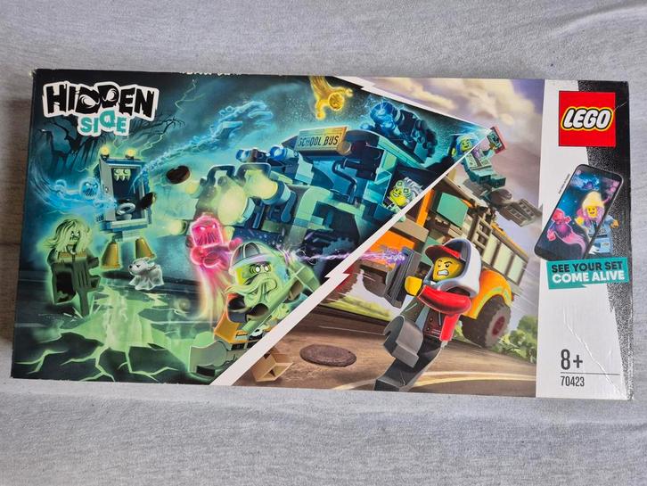 LEGO Hidden Side 70423 Paranormale Interceptiebus 3000, Kinderen en Baby's, Speelgoed | Duplo en Lego, Zo goed als nieuw, Lego