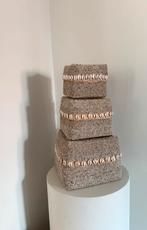 Offermanden beige met schelpen, Beige, Nieuw, Ophalen of Verzenden, Y