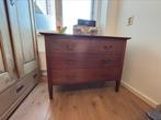 Massief houten ladekast – klassiek / vintage – 4 lades, Ophalen, Zo goed als nieuw, 25 tot 50 cm, 100 tot 150 cm