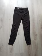 Dames legging zwart/transparant maat M, Legging, Verzenden, Zwart, Nieuw