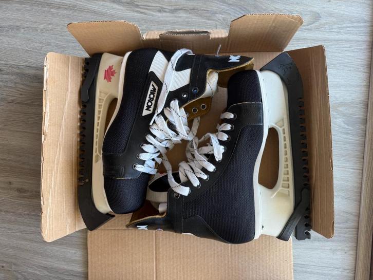 Micron ijshockey schaatsen 650 SR, Sport en Fitness, IJshockey, Gebruikt, Schaatsen, Ophalen