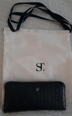 Supertrash portemonnee zwart veel pasruimte portemonnees, Verzenden, Gebruikt, Zwart