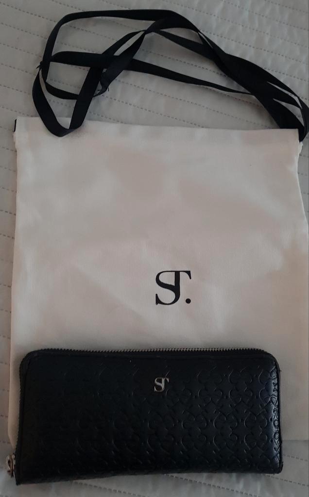 Supertrash portemonnee zwart veel pasruimte portemonnees, Sieraden, Tassen en Uiterlijk, Portemonnees, Gebruikt, Zwart, Verzenden