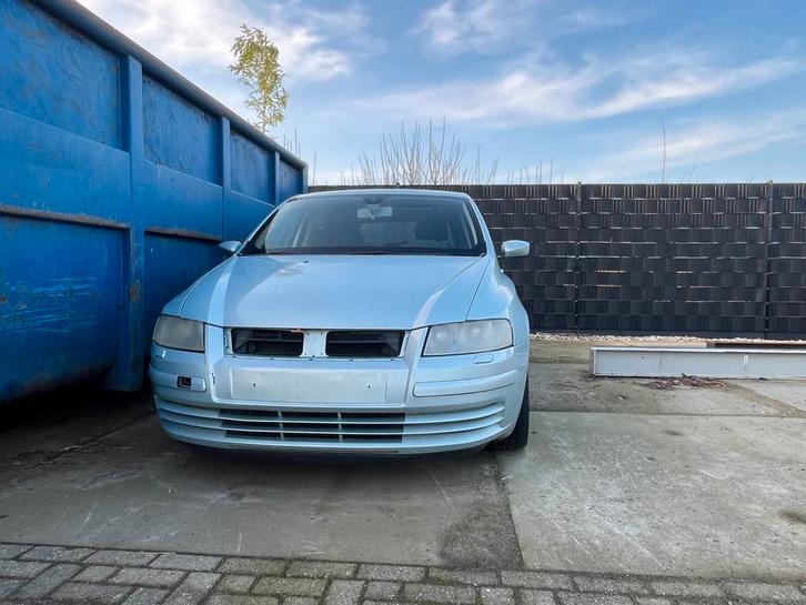Fiat Stilo 2.4 20V Abarth 5DR Selespeed 2003 Grijs, Auto's, Fiat, Particulier, Stilo, ABS, Airbags, Airconditioning, Centrale vergrendeling