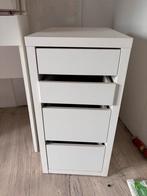 Ikea Micke Ladekast, Minder dan 50 cm, Ophalen of Verzenden, Zo goed als nieuw, 3 of 4 laden