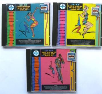 Motown Hits Of Gold 3 Cd ’s Volume 1-2-3-  beschikbaar voor biedingen