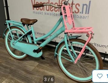 Valetta Cargo Meisjesfiets 22 inch - Zo Goed Als Nieuw! beschikbaar voor biedingen