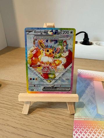 Pokemon tcg kaart eevee ex 174 promo prismatic SPC beschikbaar voor biedingen