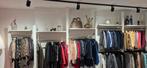 winkel interieur kledingrekken (wand & staand) wit hoogglans, Zakelijke goederen, Kantoor en Winkelinrichting | Winkel en Inventaris