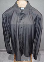 Xacus overhemd maat 41 Tailor Fit 100% katoen antraciet, Kleding | Heren, Zo goed als nieuw, Halswijdte 41/42 (L), Grijs, Xacus