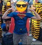 Superman verkleed kleren, Ophalen of Verzenden, Zo goed als nieuw