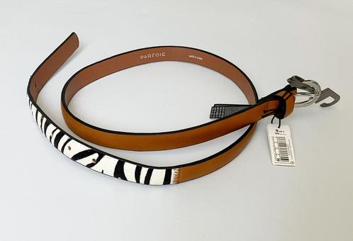 (Nieuw) Parfois | riem zebraprint M (90), Kleding | Dames, Riemen en Ceinturen, Nieuw, 80 tot 90 cm, Bruin, Ophalen of Verzenden