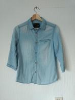 Zara lichtblauwe denim blouse maat 152, Verzenden, Overhemd of Blouse, Nieuw, Zara