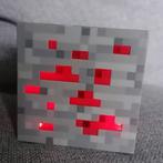 Minecraft Redstone Ore Nachtlampje - ThinkGeek 2012, Ophalen of Verzenden, Gebruikt