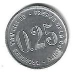 noodgeld broeders van liefde 25 centieme 3de serie nr 8, Verzenden, Losse munt