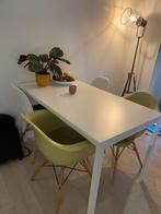 Leuke ikea eettafel wit 125x75x73, Huis en Inrichting, Tafels | Eettafels, Ophalen, 100 tot 150 cm, 50 tot 100 cm, Zo goed als nieuw