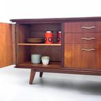 Vintage dressoir | wandkast hout  | sideboard | mid century, Met deur(en), 150 tot 200 cm, Vintage, Niet bekend