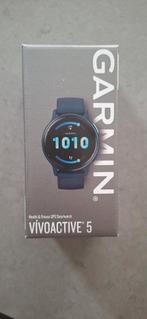 Garmin Vivoactive 5 music blauw. Als nieuw met garantie., Blauw, Garmin, Ophalen of Verzenden, Zo goed als nieuw