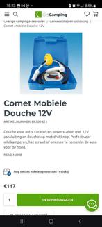 Mobiele  12v douche buitendouche camper boot vouwwagen, Caravans en Kamperen, Camper-accessoires, Ophalen of Verzenden, Gebruikt
