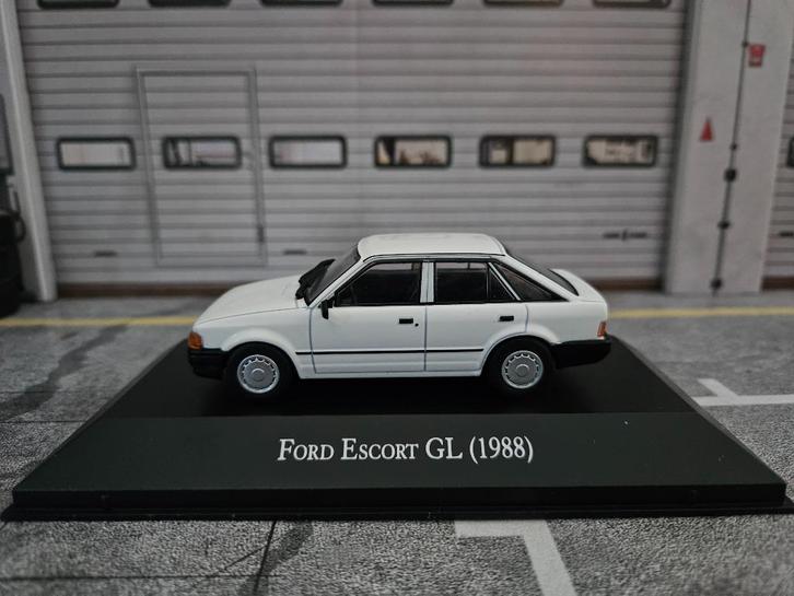 Altaya Ford Escort GL 1988 1/43 in ovp, Hobby en Vrije tijd, Modelauto's | 1:43, Zo goed als nieuw, Auto, Overige merken, Ophalen of Verzenden
