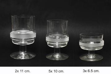 Willem Heesen - Leerdam - 'Aruba' glazen beschikbaar voor biedingen
