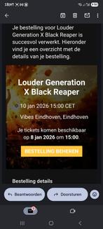 Ticket Louder generation 10 januari, Eén persoon, Januari