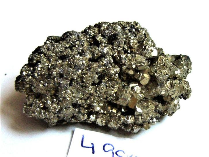 pyriet XL 2 voor 4,50 fools gold 126 idioten goud piriet 78g, Verzamelen, Mineralen en Fossielen, Mineraal, Ophalen of Verzenden