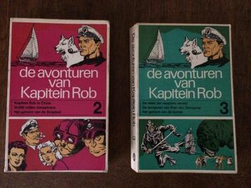 De avonturen van kapitein Rob boeken deel 2 & 3 klassiek beschikbaar voor biedingen