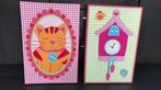 Schilderijen meidenkamer, Kinderen en Baby's, Kinderkamer | Inrichting en Decoratie, Ophalen, Zo goed als nieuw, Wanddecoratie