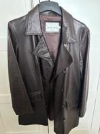 Leren jas - Blanc Bleu, Bruin, Maat 42/44 (L), Ophalen of Verzenden, Zo goed als nieuw
