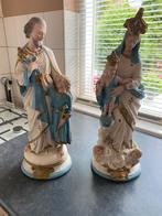 Antieke religieuze beelden set 48 cm, Antiek en Kunst, Antiek | Religie, Ophalen
