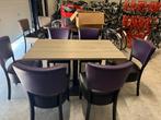 Horeca tafels met stoelen, Ophalen of Verzenden, Meubilair