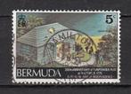 Bermuda huisje aan het strand, Verzenden, Gestempeld, Zuid-Amerika