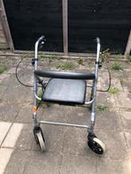 Rollator - volledig werkend - stevige zitting en rugsteun., Ophalen, Opvouwbaar, Gebruikt