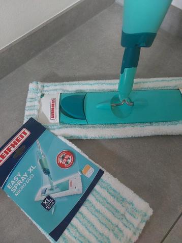 Leifheit Spray mop met nieuwe vervangingsdoek beschikbaar voor biedingen