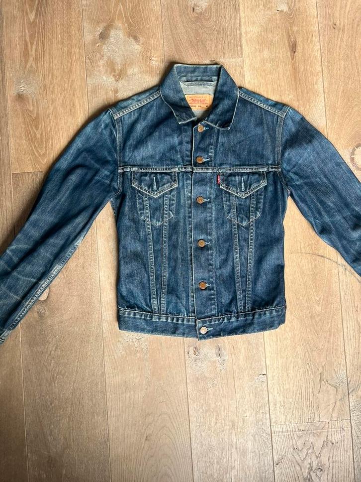 Vintage Levi’s Jeansjasje – Model 70590 – Maat M – ca. 1990, Kleding | Dames, Spijkerbroeken en Jeans, Gedragen, W28 - W29 (confectie 36)